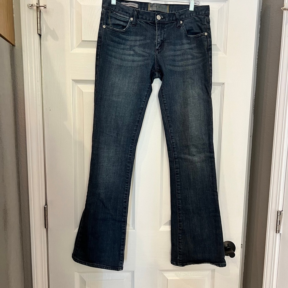 Paperdenim&cloth Bridgette Bootcut Jeans Blue Cotton Denim Y2K Aesthetic 28